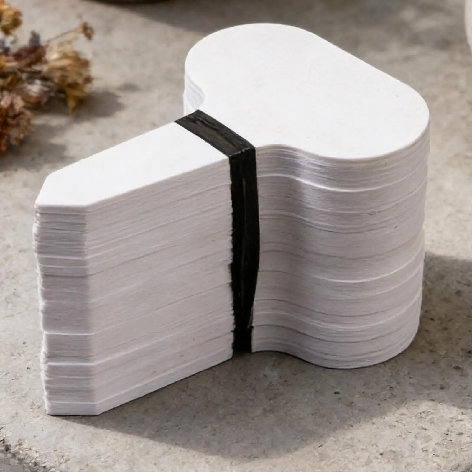 100 Stück Garten-Pflanzenetiketten PVC Topfpflanzen-Etiketten Gartenschilder Gemüseetiketten für Blumenbeete Blumentöpfe Sträucher Gärtner Image