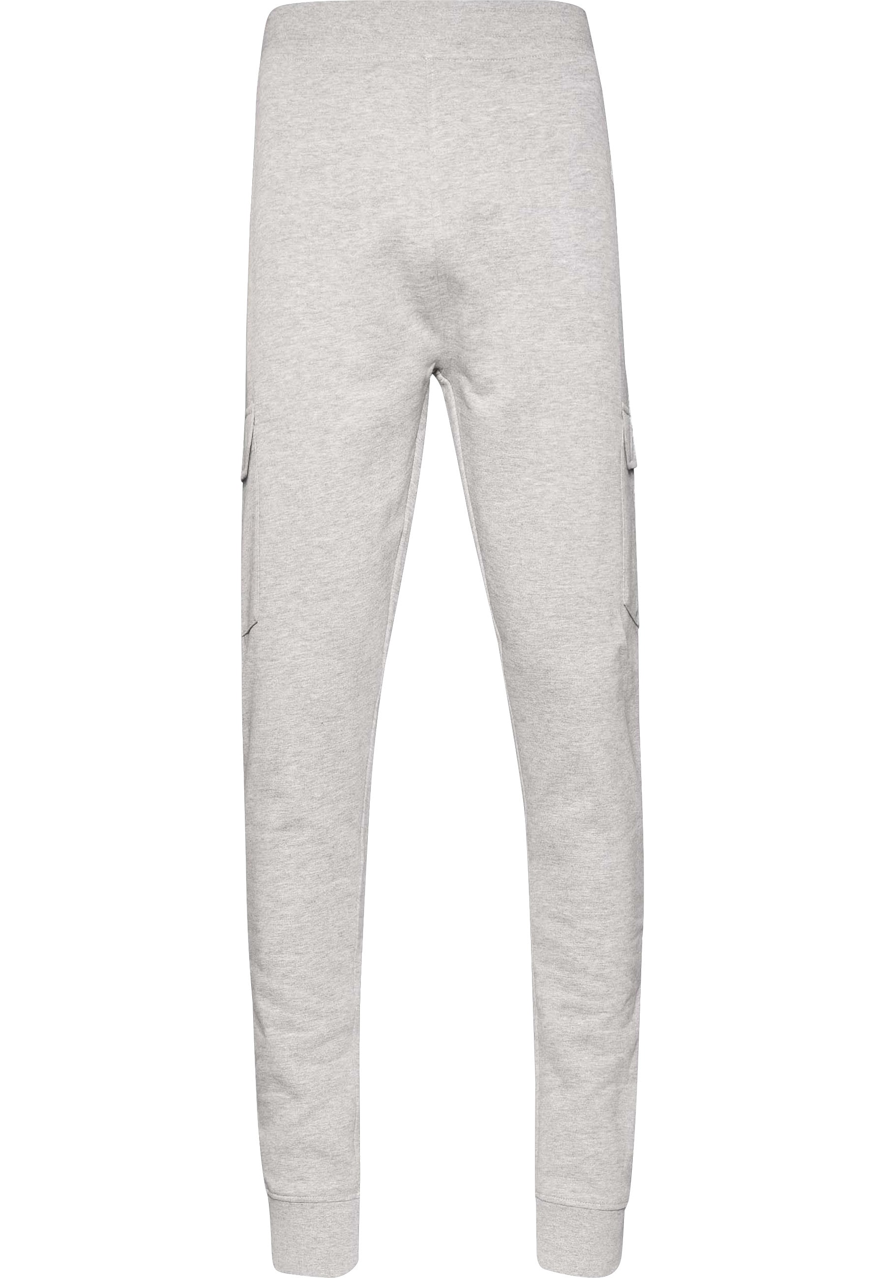 Stoffhose JUST RHYSE "Just Rhyse Herren Huaraz Sweat Pants", Herren, Gr. M, US-Größen, grau, 70% Baumwolle, 30% Polyester, unifarben, skinny fit, Hosen Stoffhose