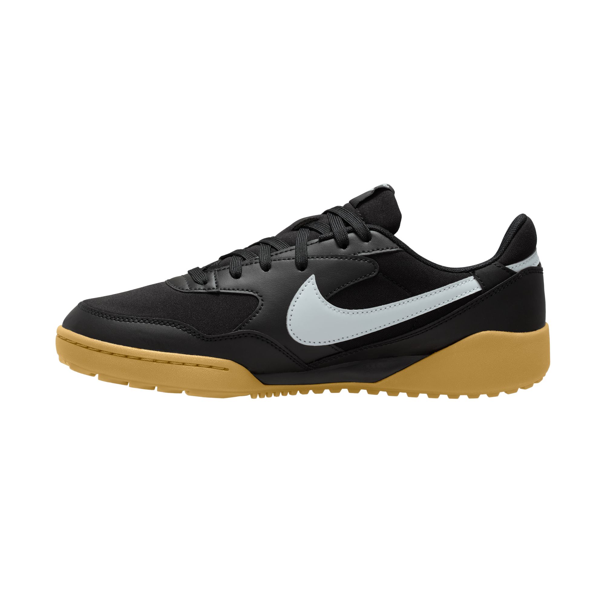 Sneaker NIKE SPORTSWEAR "TERRA MANTA", Herren, Gr. 45,5, schwarz, pure platinum, gum light braun, Synthetik, Textil, Schuhe Sneaker