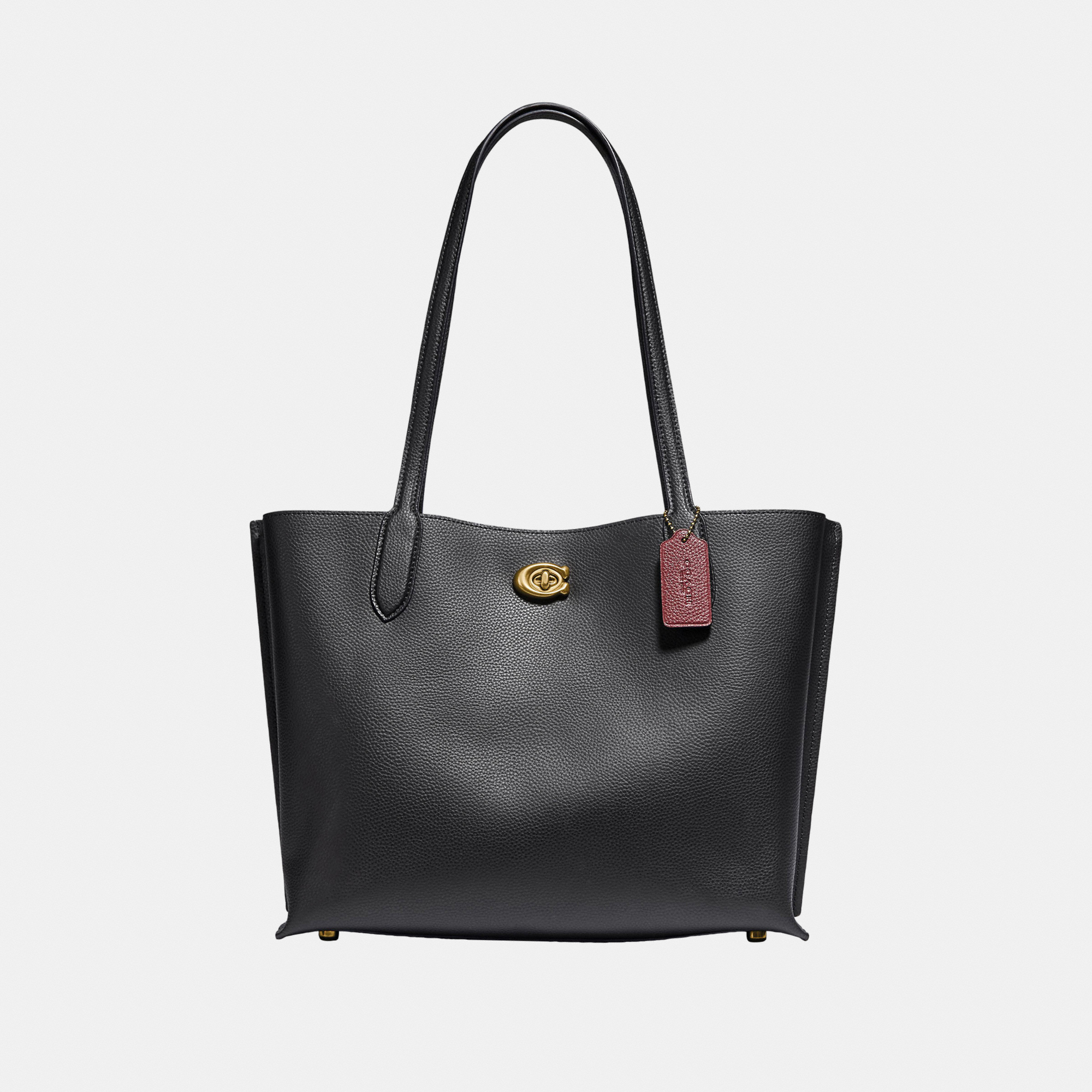 Coach Womens Willow Tote Bag - Black - One Size | Coach Sale | Discount Designer Brands