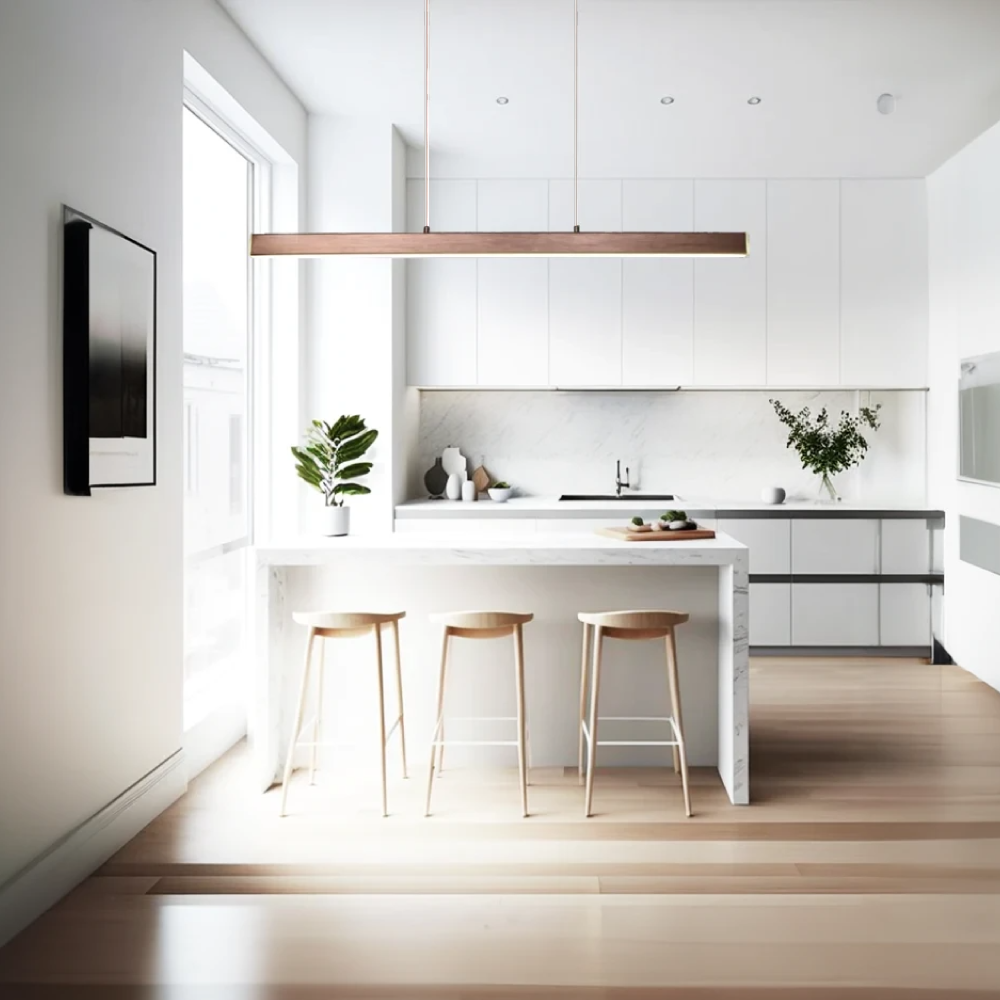 Luka | Minimalistic Pendant Light | Copper / Small / Cool White | MOD LIGHTING
