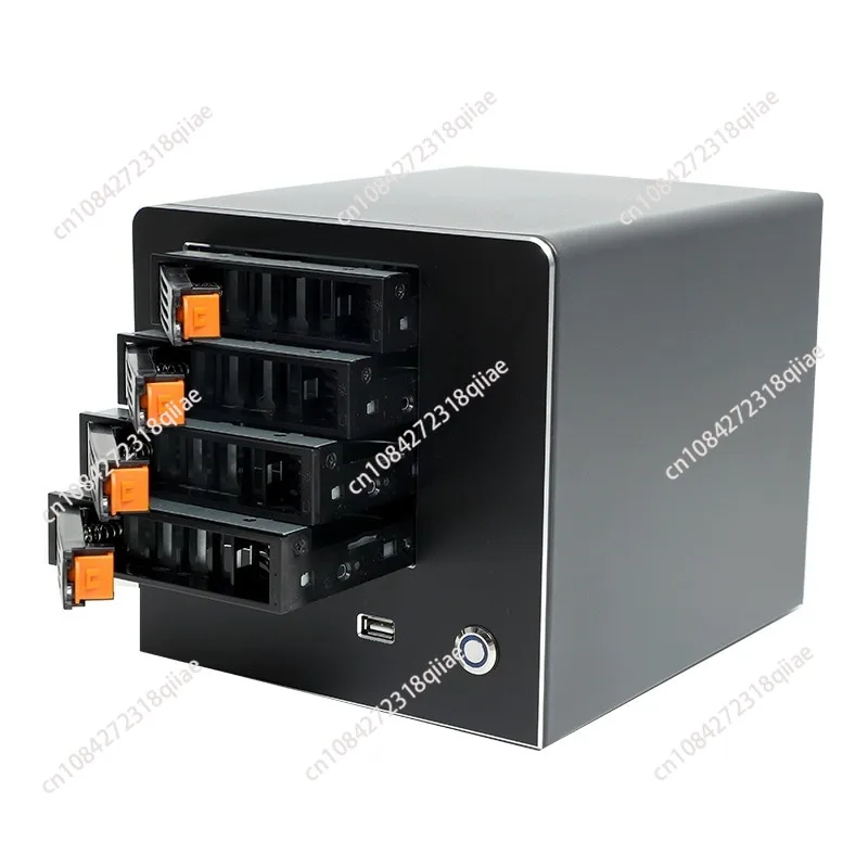 NAS 4-Bay Hot-Swap-fähiges privates Cloud-Heimkino ITX-Gehäuse Image