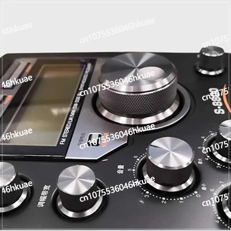 S-8800 Digitales tragbares Radio SSB Dual Conversion FM/MW/SW/LW Vollband-Radioempfänger Fernbedienungslautsprecher S8800 Image