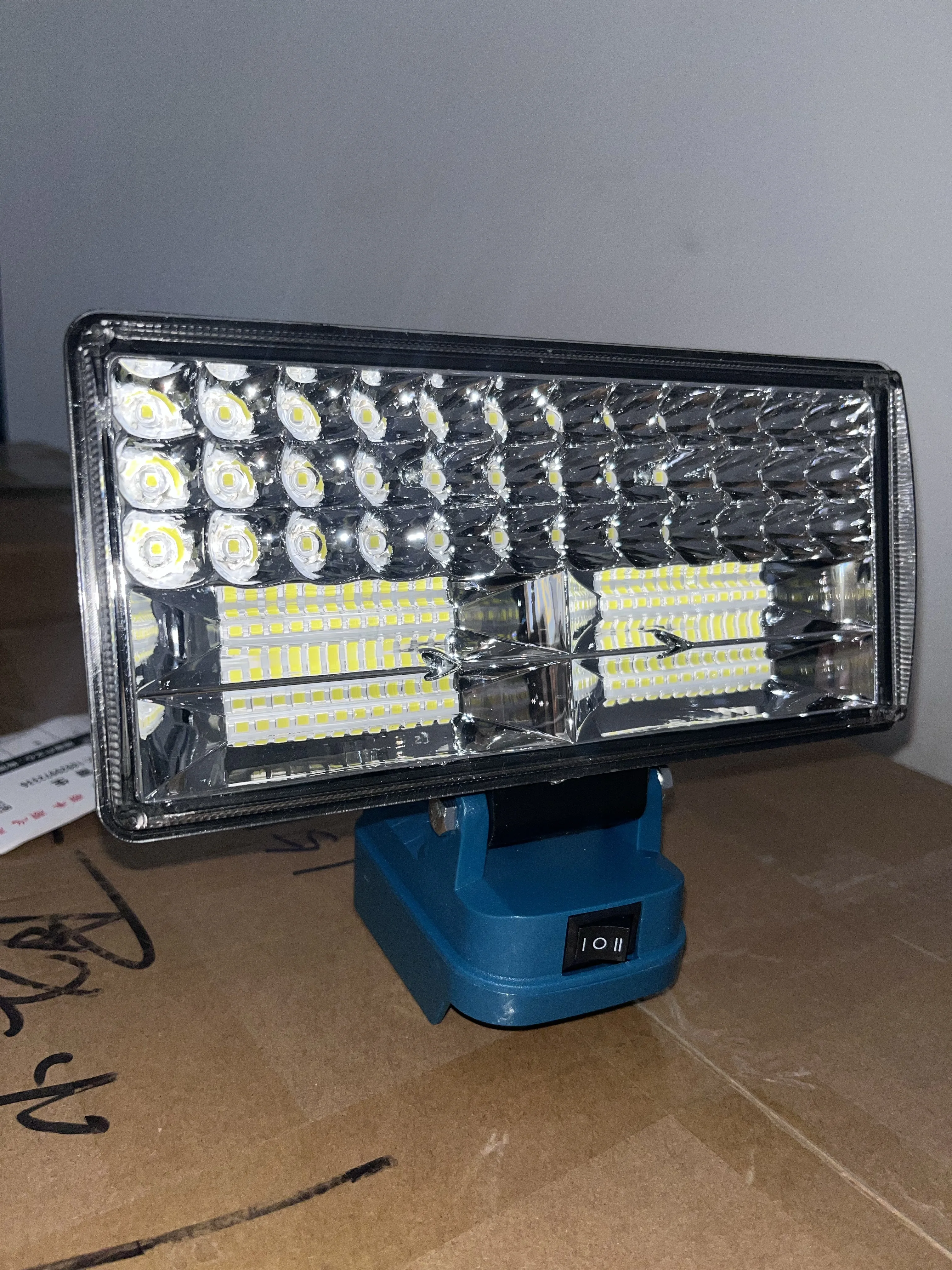 3/4/8 Zoll kabelloses LED-Arbeitslicht für Makita 14,4 V-18 V Li-Ionen-Akku, Laterne, Taschenlampe für den Außenbereich, Campinglampe, Notlicht