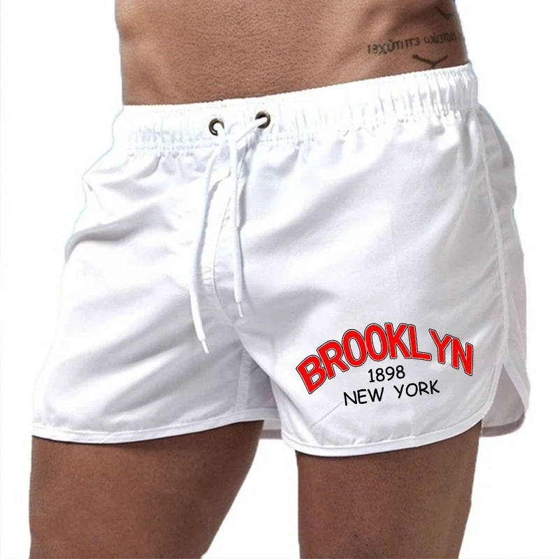 Herren Strandshorts Bedruckt Lässig Schnelltrocknend Surf Männer Badebekleidung 2026 Sommer Jogginghose Outdoor Schwimmen Fitness Sportshorts Image