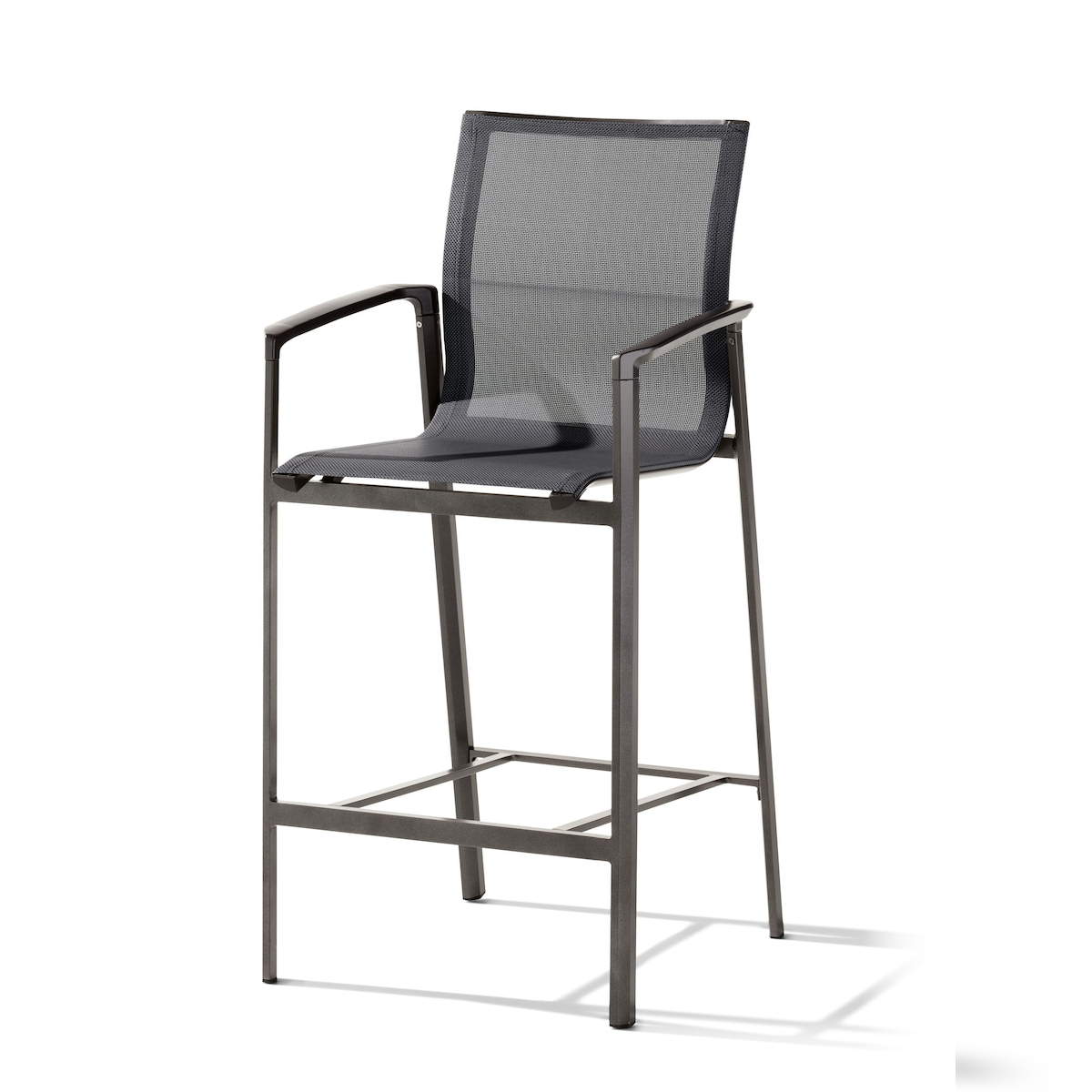 Sieger 321/G-SG Bozen Barhocker Gartenmöbel aus Aluminium und Textilux®-Gewebe Image