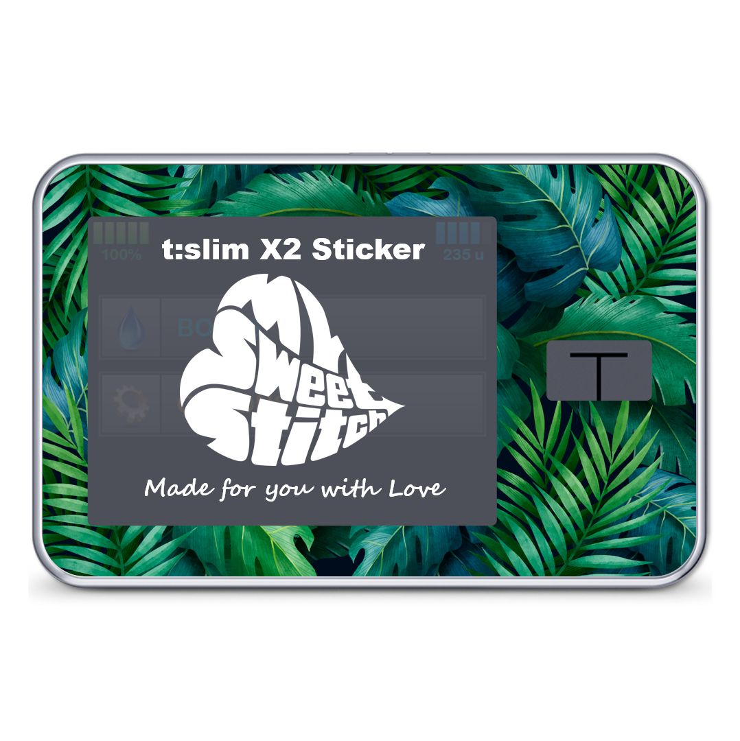 MySweetStitch | Tandem t:slim X2 Sticker Tropical 1 pz Accessori