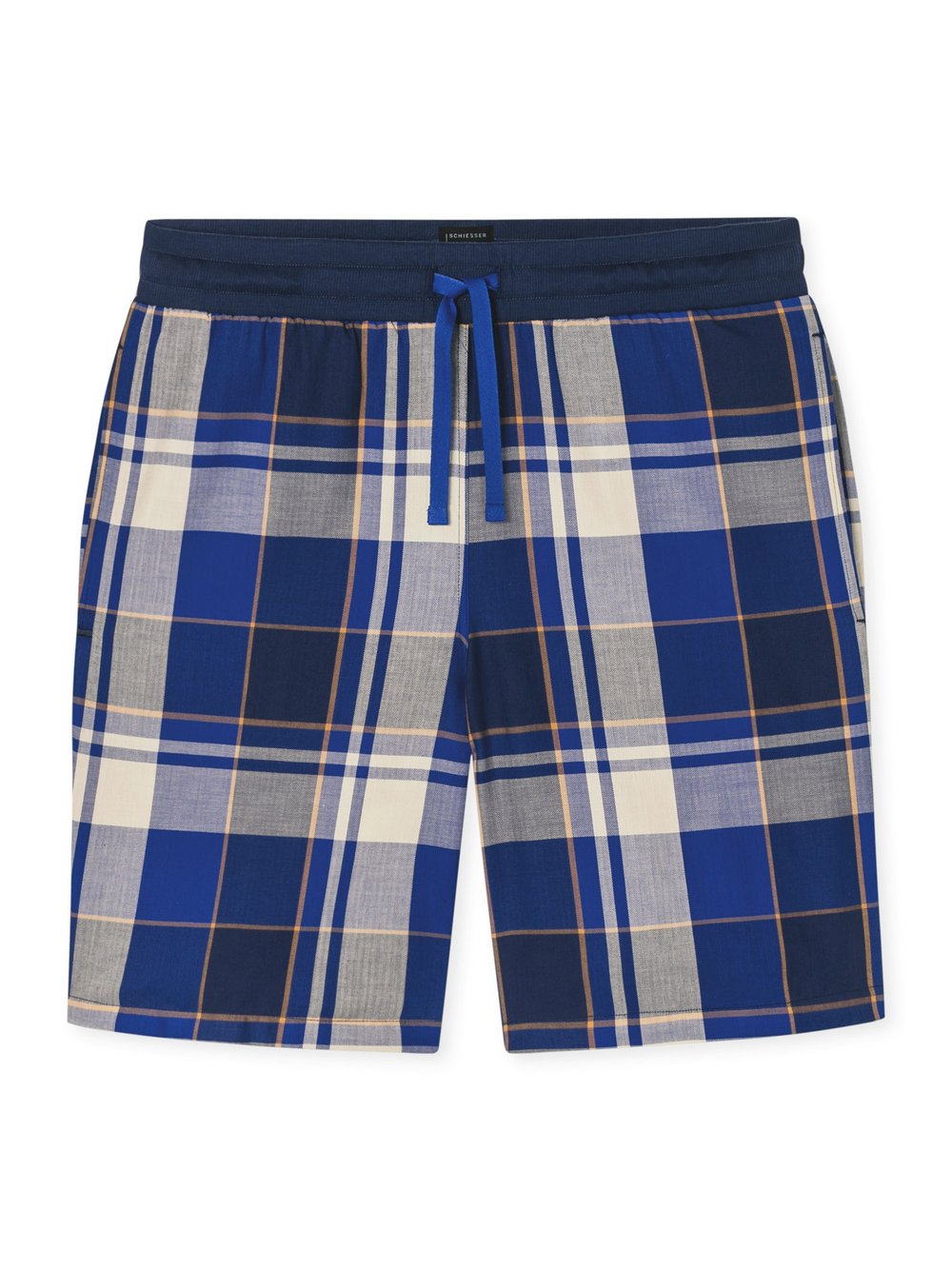 Schiesser Pyjamahose Herren blau, 50 Image