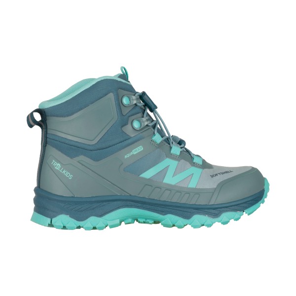 Trollkids - Kid's Sirdal Hiker Mid - Wanderschuhe 31 | EU 31 türkis