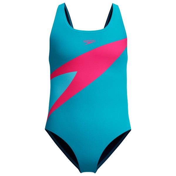 Speedo - Kid's Hyperboom Butterfly Back One Piece - Badeanzug Gr 152 türkis