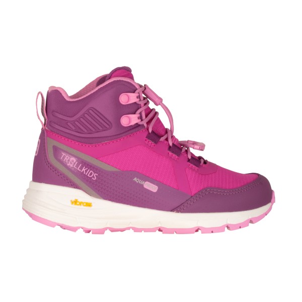 Trollkids - Kid's Skarvan Hiker Mid XT - Wanderschuhe 37 | EU 37 rosa/lila