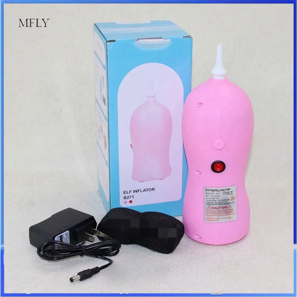 Wiederaufladbare elektrische Luftpumpe, Aufblasmaschine, tragbarer Ballon-Inflator Image