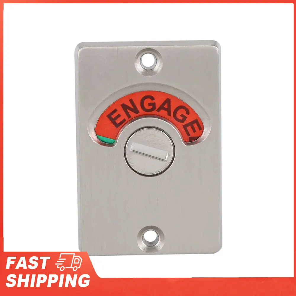 Anzeige Privatsphäre Türschloss frei verlobte Schrauben Badezimmer Toilette Image