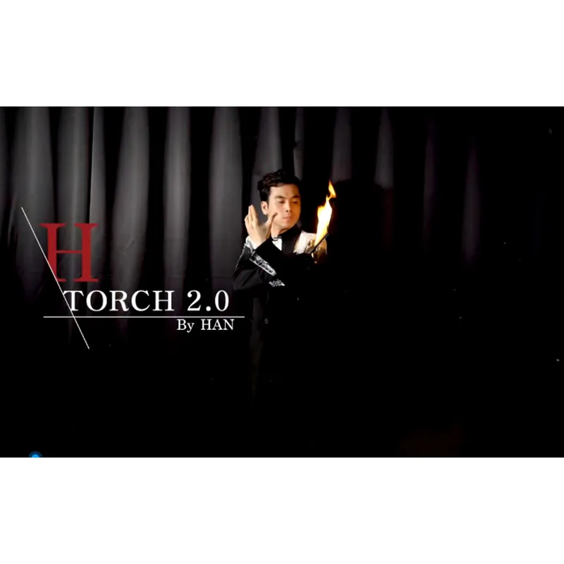H Torch 2.0 Trailer von HAN Feuerzaubertricks Bühnenmagie Requisiten Professionelle Zauberer-Gimmicks Magia Zubehör Partyspiele Spaß Image