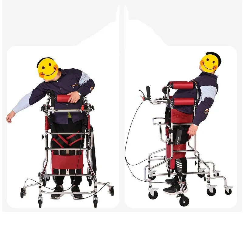 Gehhilfe für Erwachsene, Rehabilitation, Mobilitätshilfen, Wanderer, faltbarer Rollator, Gehhilfe für ältere Menschen, Beine, Gehhilfen Image