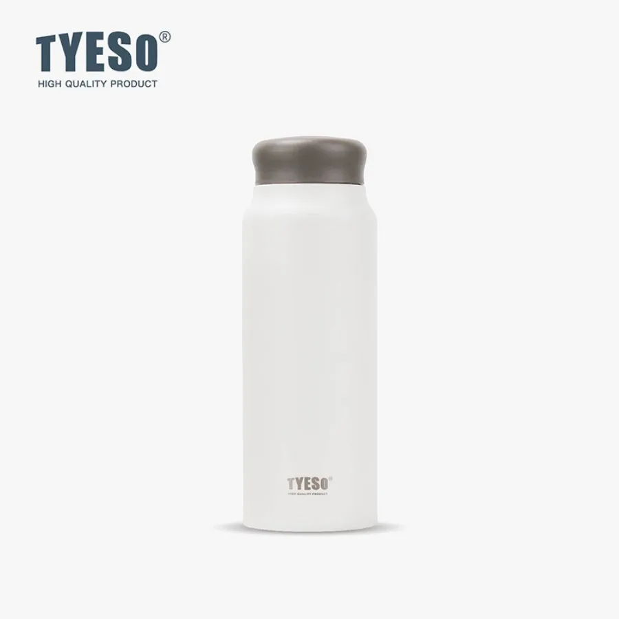 Tyeso 500 ml Edelstahl-Isolierflasche, stahlisoliert, Reisebecher, mattes Finish, tragbar, schlankes Design mit Tee-Ei für den Pendelverkehr Image