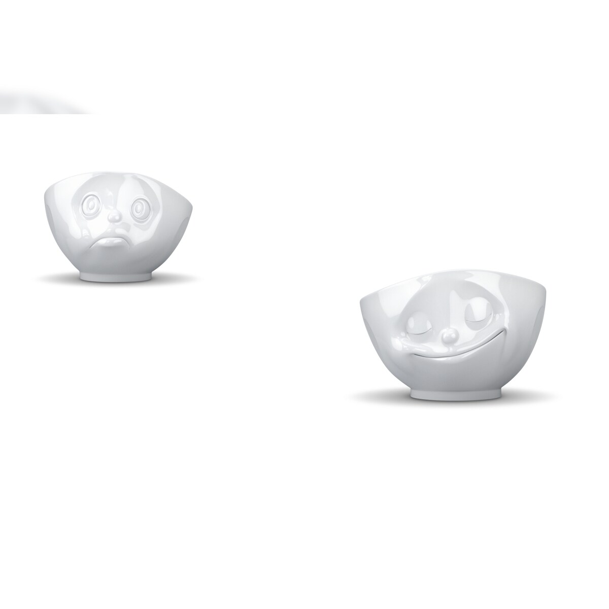 Schalen-Set 2-tlg. je 500 ml - FIFTYEIGHT Schalen-Set 2-tlg. je 500 ml - Dekor weiß - 1 Set Image