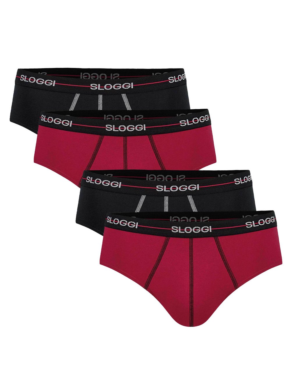 sloggi Slip 4er Pack Herren mehrfarbig, XL Image