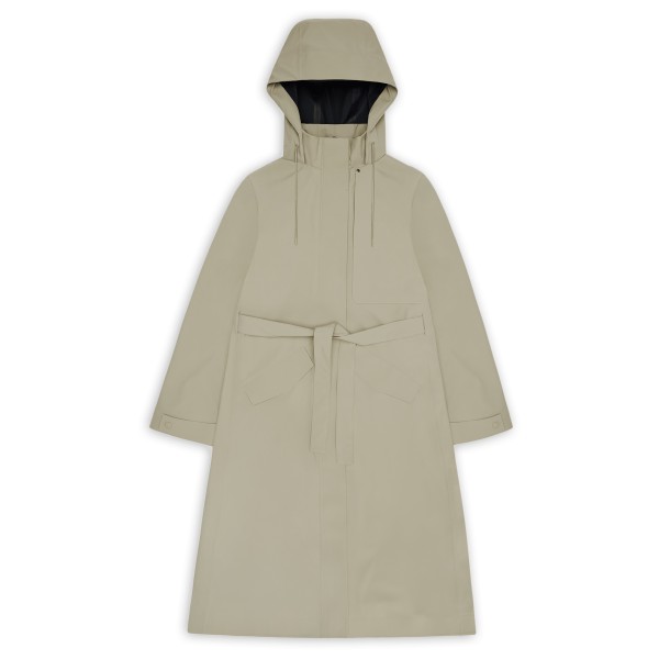 Rains - Women's Suva Hardshell Coat W3 - Regenmantel Gr L beige