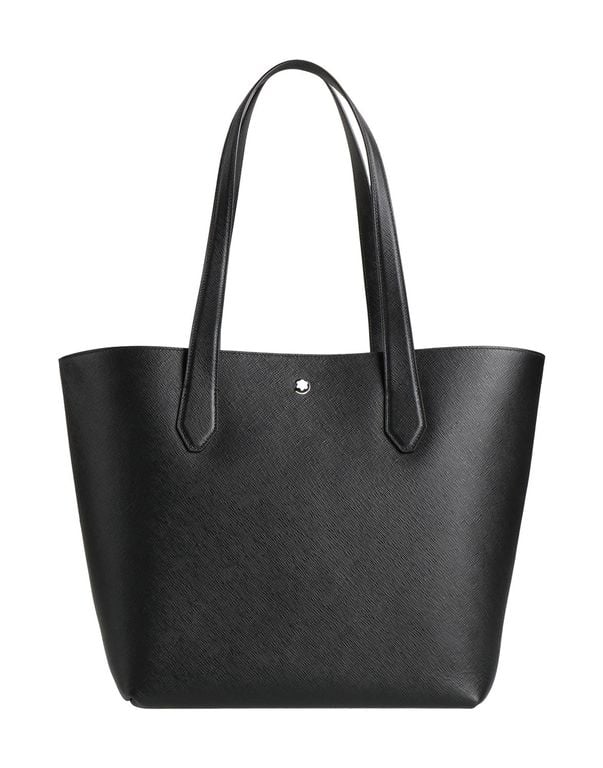 Shoulder Bag Leather - Black - Montblanc Totes