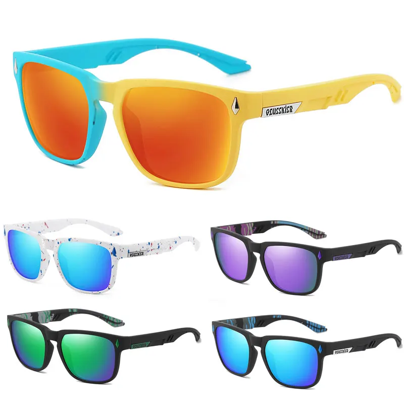 Lunettes de soleil polarisées neuves de la marque GEUSSKISR, lunettes de soleil pour hommes et femmes, lunettes de conduite, de pêche, lunettes de sport de plein air, lunettes de cyclisme, lunettes de