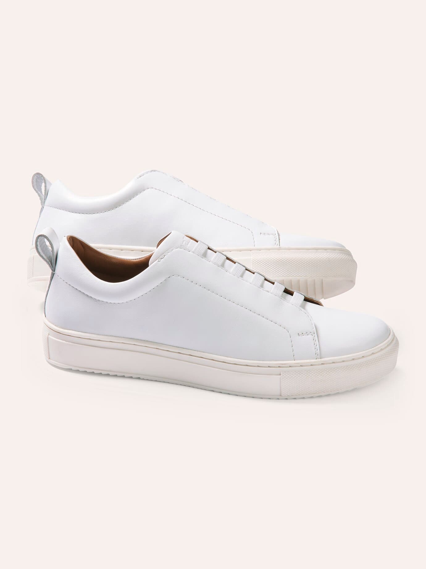 Walbusch Herren Smart Casual Sneaker-Schuh Weiß noch offen: Muster