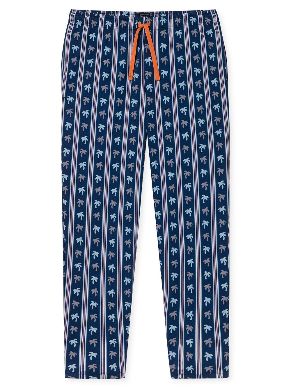 Schiesser Pyjamahose Herren blau, 54 Image