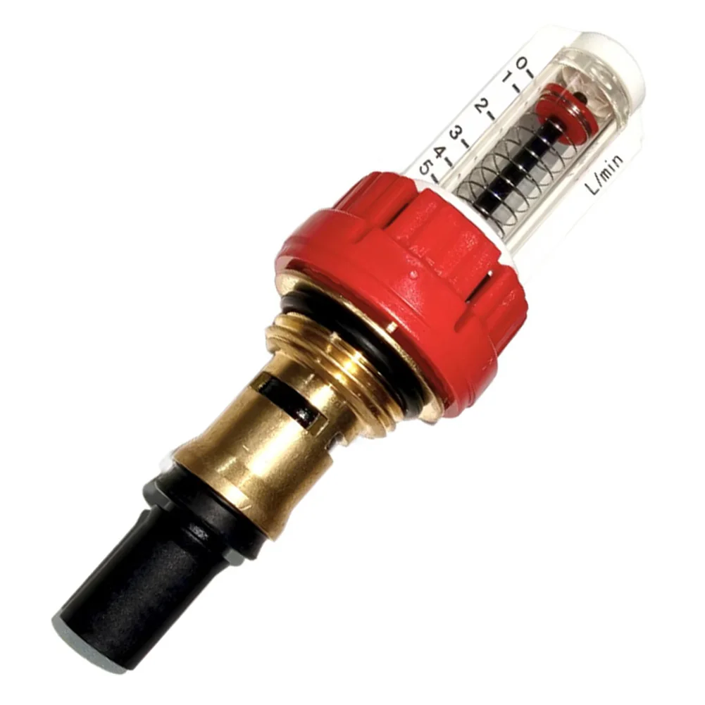 Fußbodenheizungs-Durchflussmesser für Verteiler mit Präziser Wasserdurchflussregelung und Verbesserter Energieeffizienz aus Messing und ABS Image