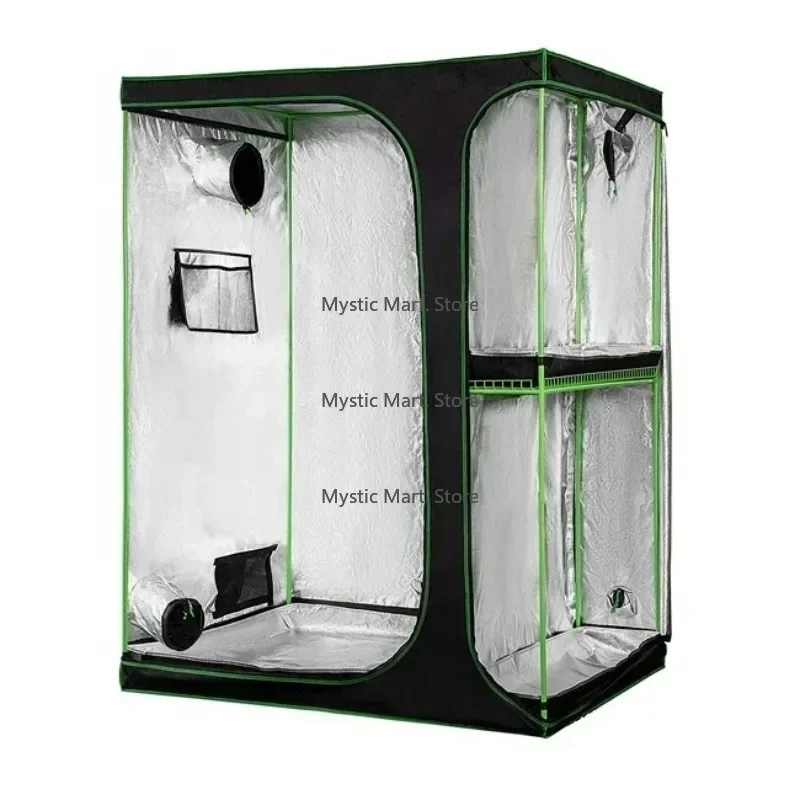 Hochreflektierendes 1680D Mylar 3x3 Growzelt - 120x120x200 Carpa Cultivo für Indoor-Pflanzen-Hydro-Kit Image