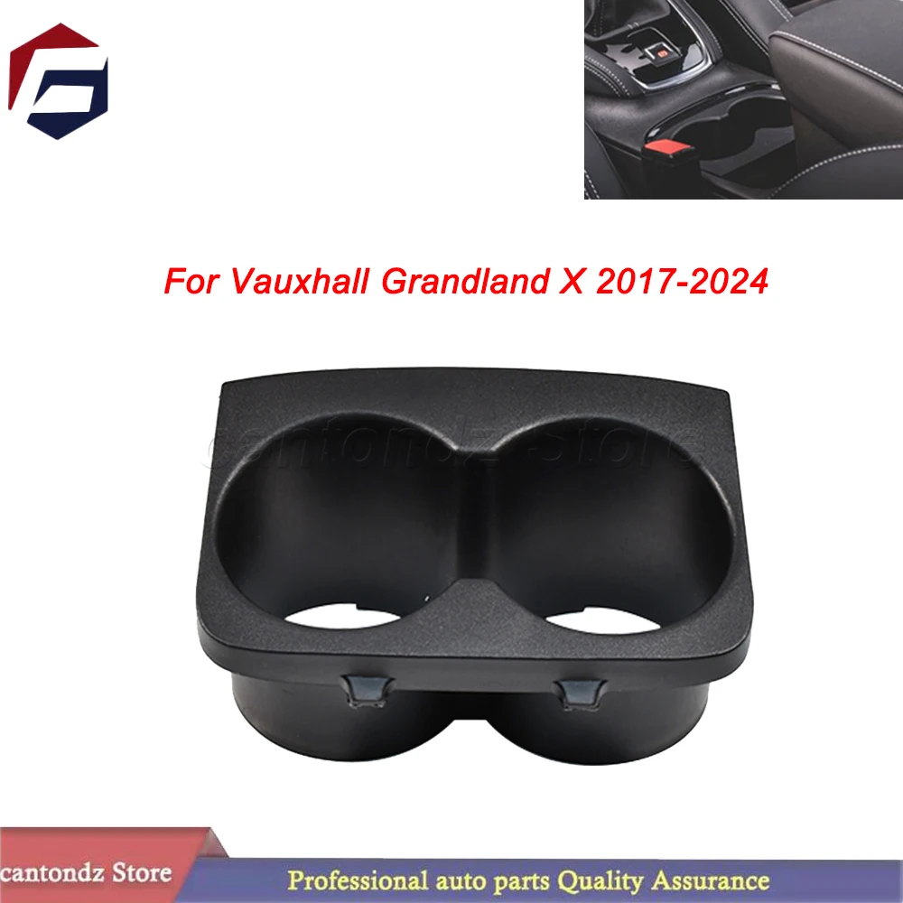 Getränkehalter, Getränkehalter, Mittelkonsoleinsatz, Schwarz, 9839834177, für Vauxhall Grandland X 2017–2024, Ersatzteil Image