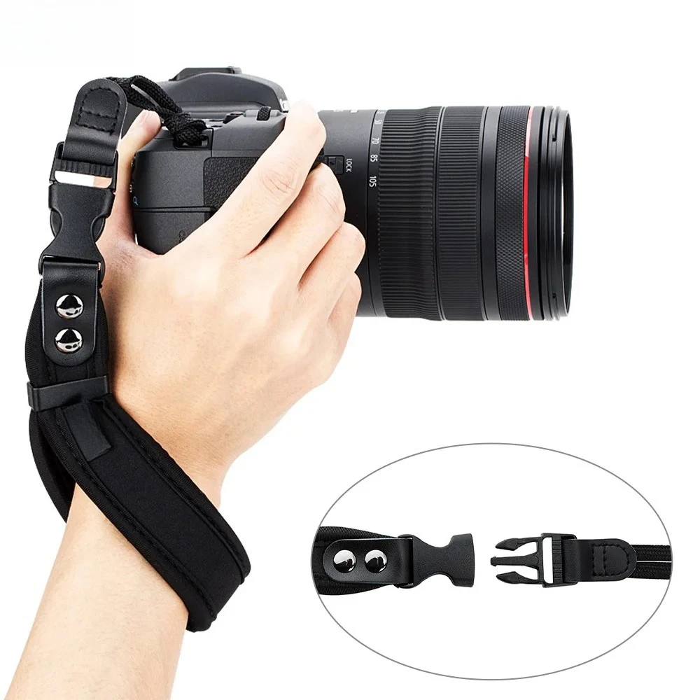 Schnellverschluss-Neopren-Handschlaufe - Verstellbarer Kamera-Handriemen für Sony A7M5/A7V Canon Nikon Fujifilm Olympus Image