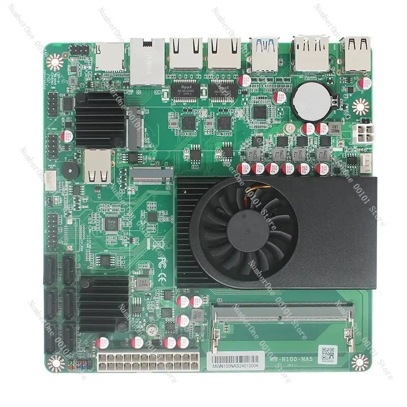 N305 NAS Motherboard ITX Prozessor DDR5 2* i226 10G LAN SATA3.0 M.2 NVME