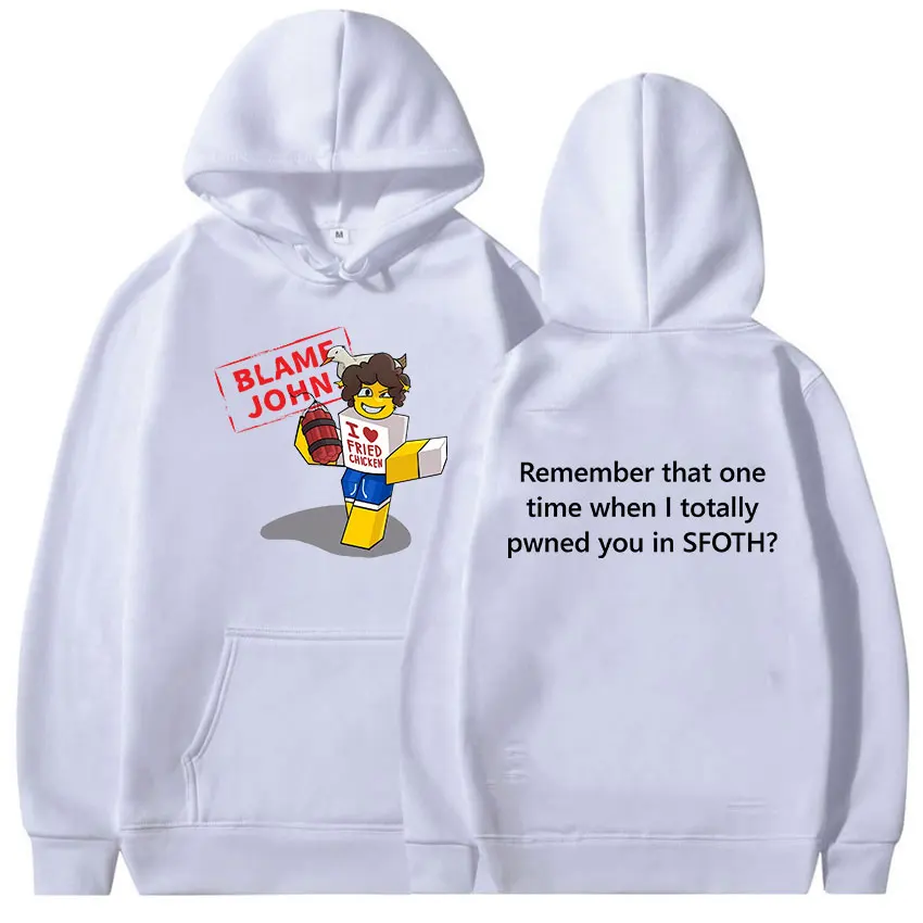 Lustige Schuld John Shedletsky Forsaken Meme Hoodie Männer Frauen Fleece Langarm Übergroßen Sweatshirt Lässige Mode Pullover Hoody Image