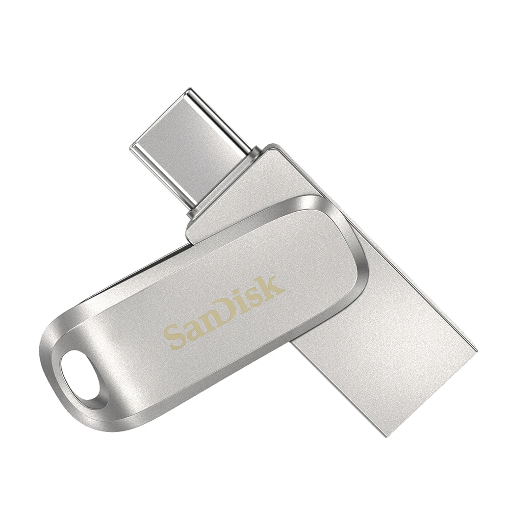 SanDisk Ultra Dual Drive Luxe USB Typ C Flash-Laufwerk 512 GB 256 GB 128 GB 64 GB Metall USB 3.2 Gen 1 USB Typ A OTG-Flash-Laufwerk Image