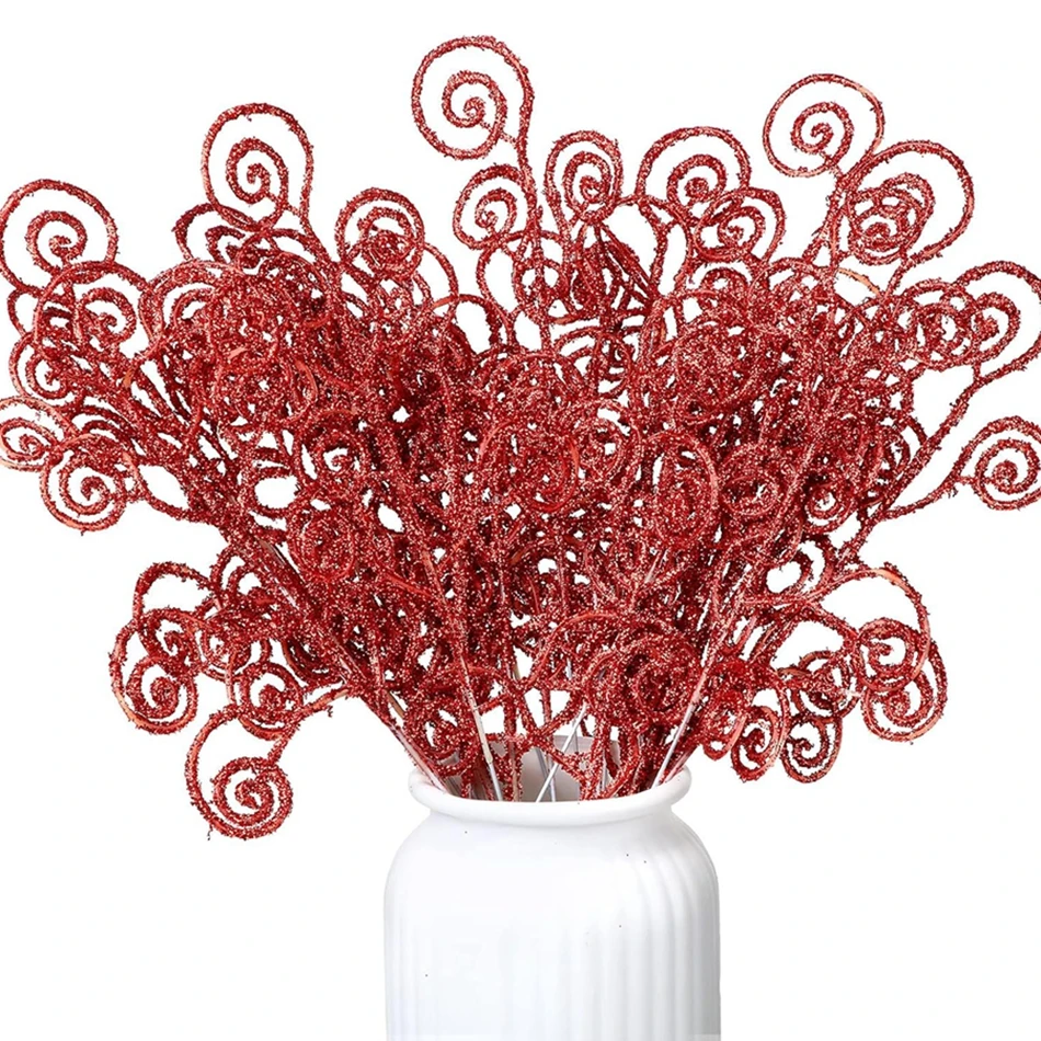 Künstliche Pflanze Kunststoff Neujahr Festival Kiefer Girlande Kranz Hause Dekoration Hochzeit Im Freien Garten Party DIY Geschenk Box Image