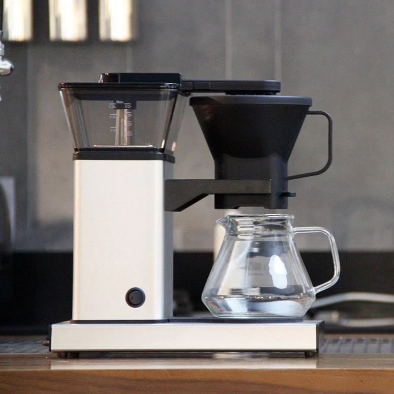 Handgebrühte Kaffeemaschine Haushalt Amerikanische kleine halbautomatische Brühmaschine Tropfkaffeekanne Gerät 1350W Image