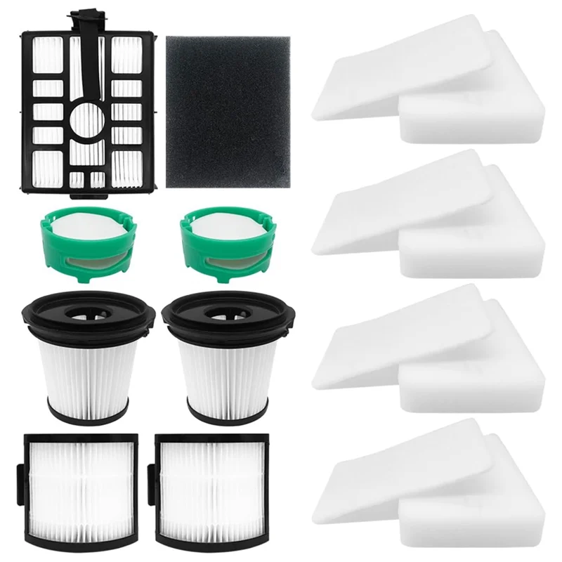 A23F-Für Shark IW3511/IW1111 Detect Pro Akku-Staubsauger, HEPA-Filter, Basisvorfilter-Set, Schaumstofffilter, Geruchskartusche, einfach zu bedienen Image