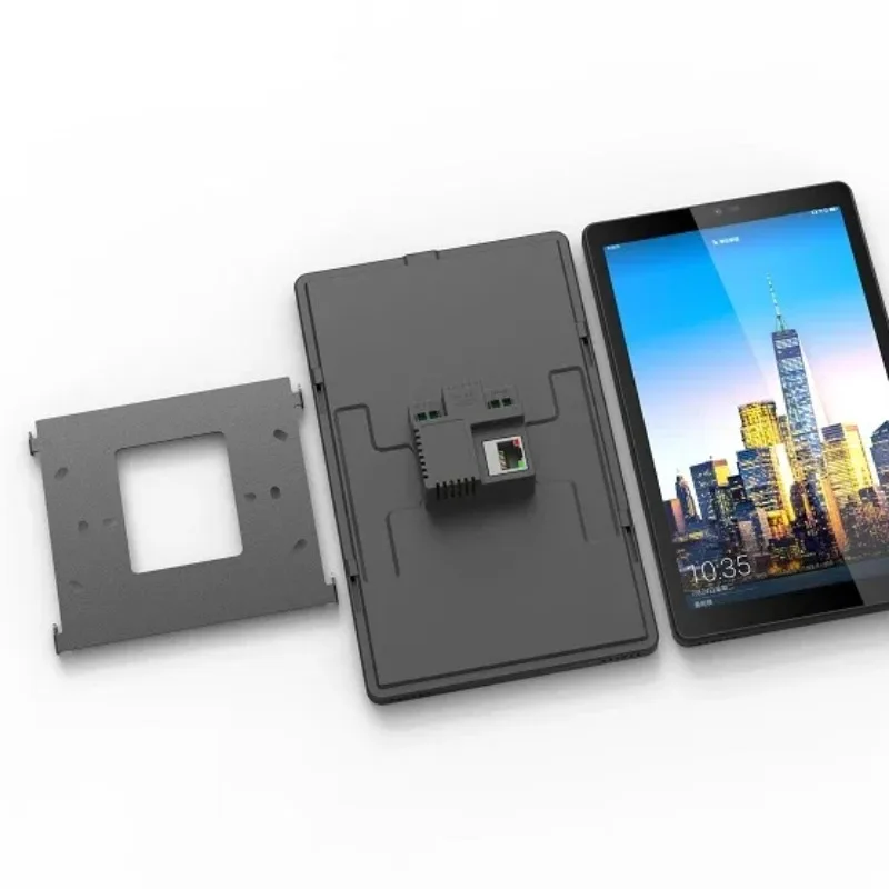 YC-SM08P Hotsale Embedded 8-Zoll-Steuer-Touchpanel Android 11 Wandhalterung Android PoE Tablet Image