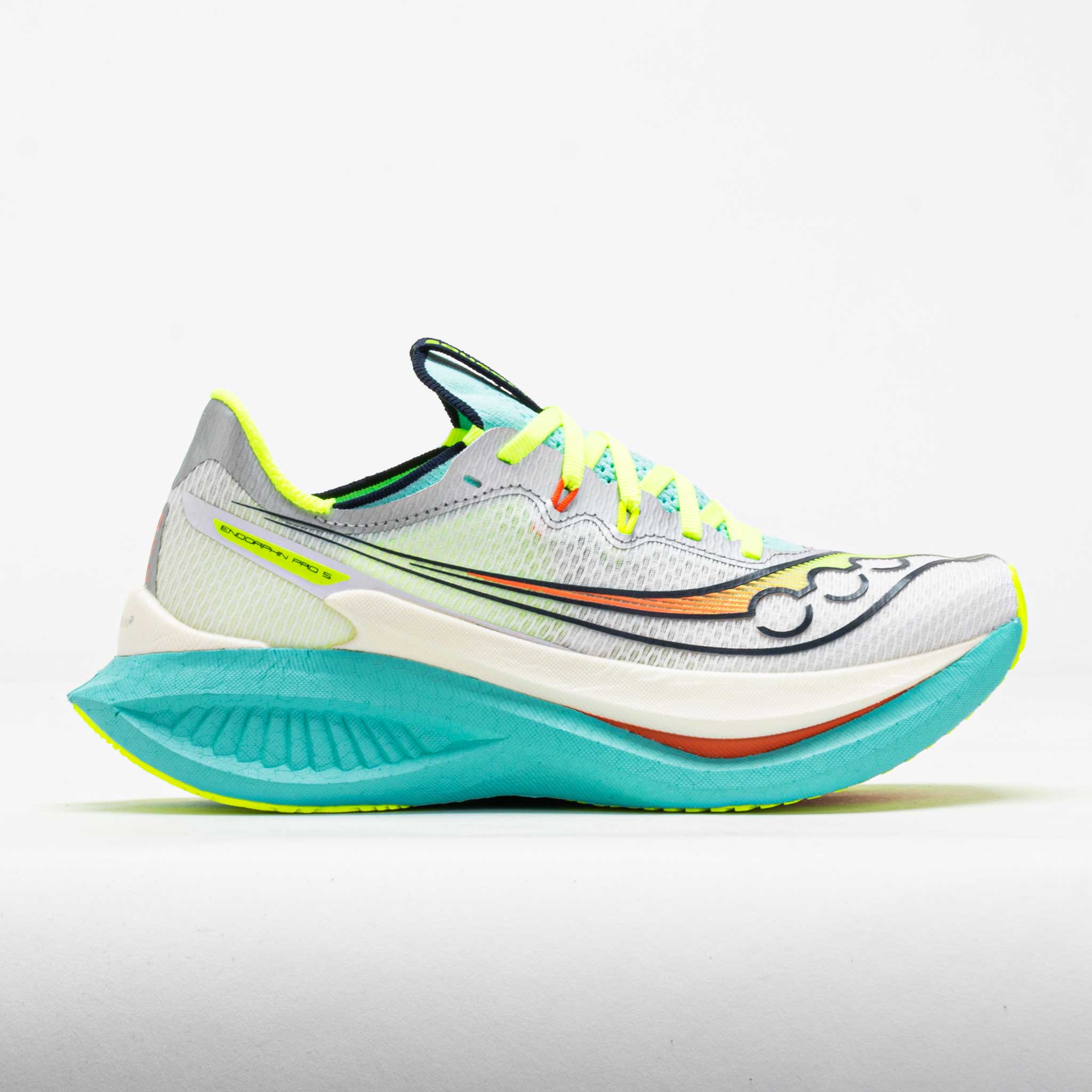Saucony Endorphin Pro 5 Women's Running Shoes White/Splash