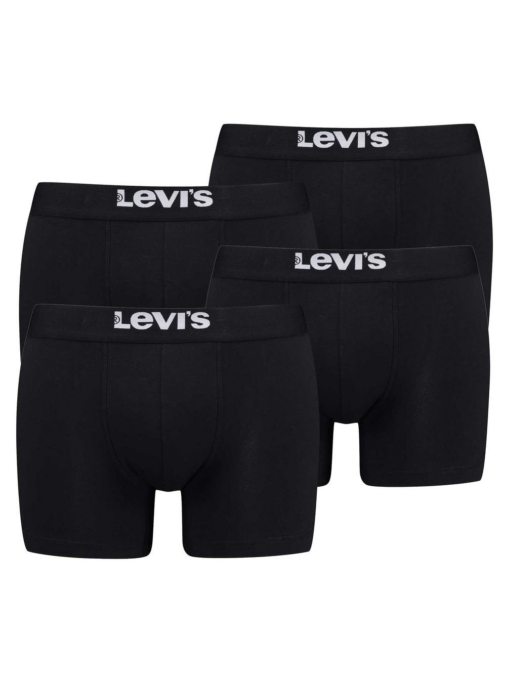 Levi's Boxershort 4er Pack Herren schwarz, M Image