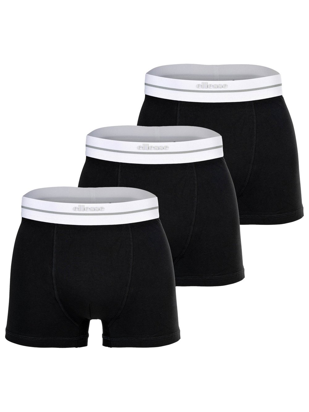 ellesse Boxershort 3er Pack Herren schwarz, M Image