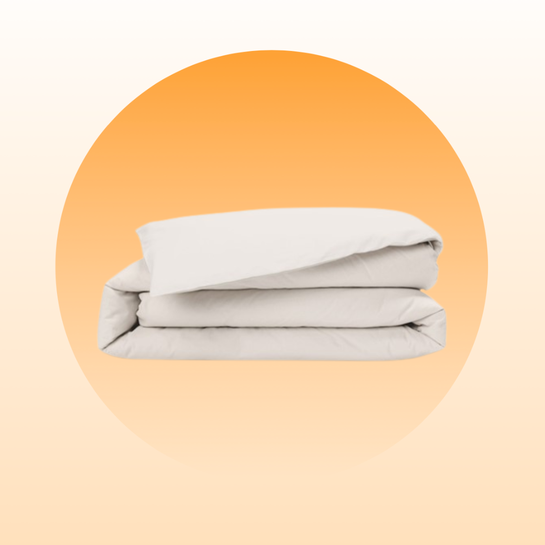 Drap Housse Coton Gaze 160x200 - Gris clair