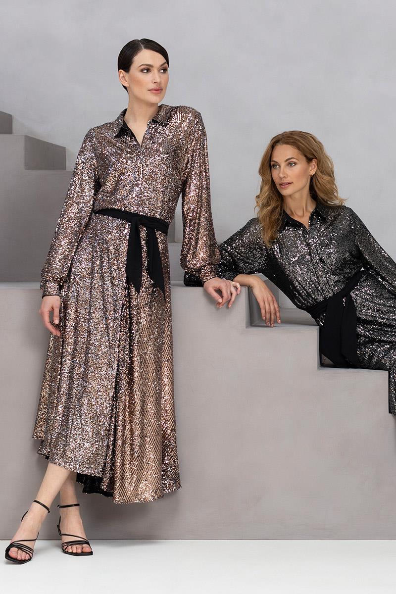Kelly Dress Bronze EU 42 / UK 14