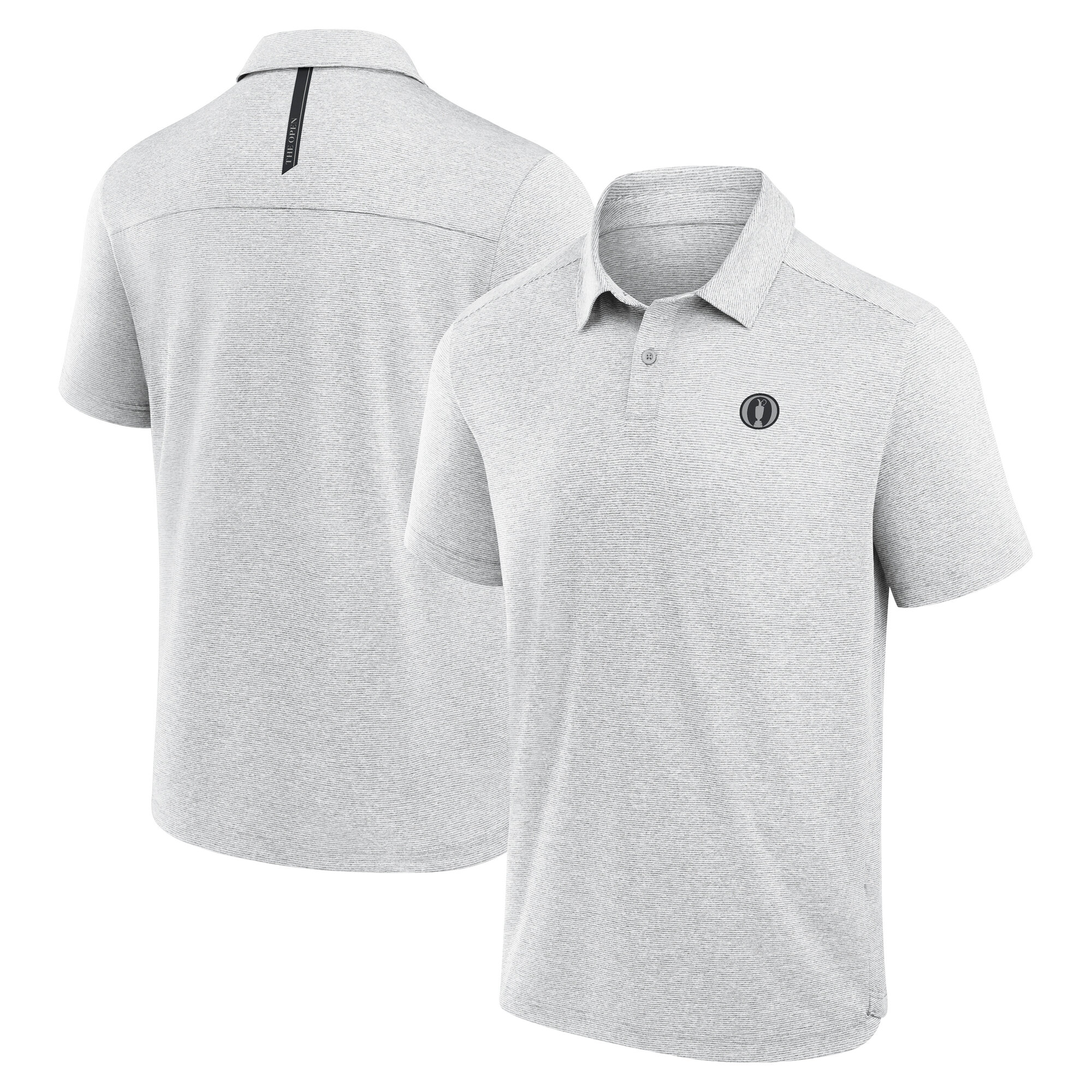 The Open Iconic Stripe Polo - Grau Image