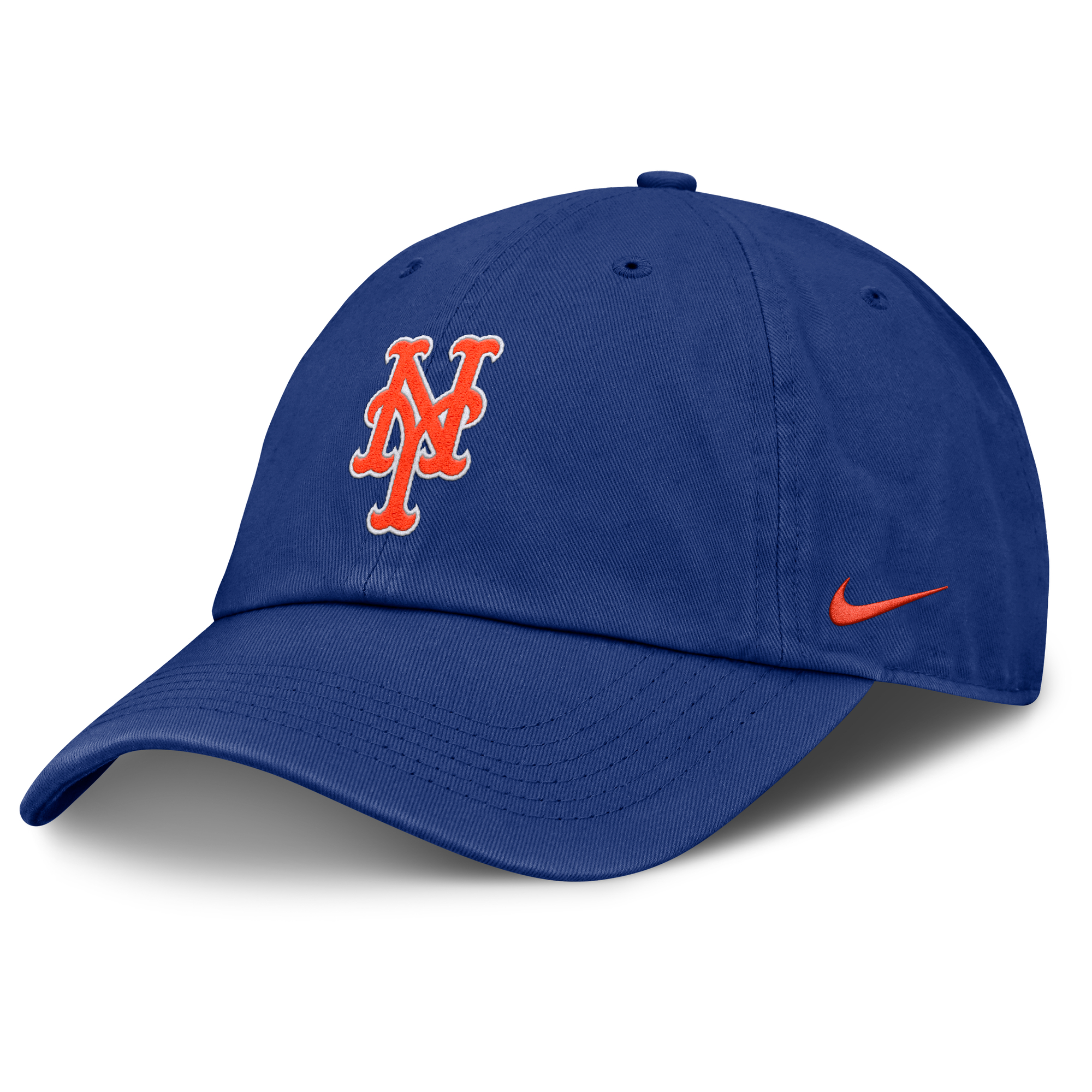 New York Mets Nike Club Unstrukturierte Kappe aus Bio-Baumwolle – Jugend Image
