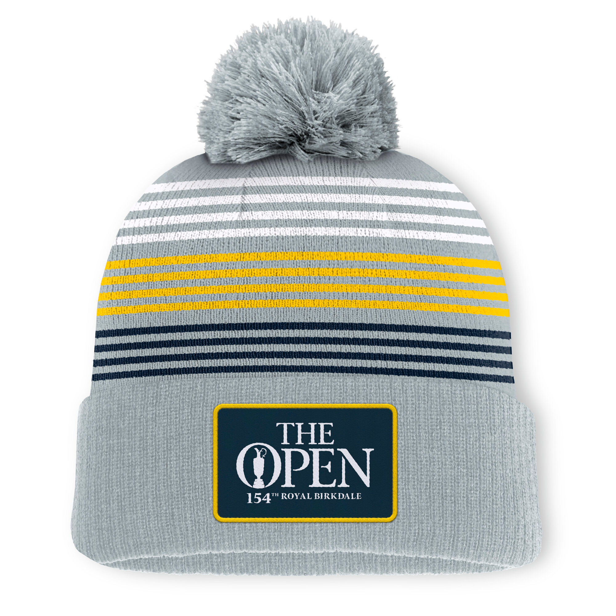 "The 154th Open Royal Birkdale Stripe Bobble Beanie" Image