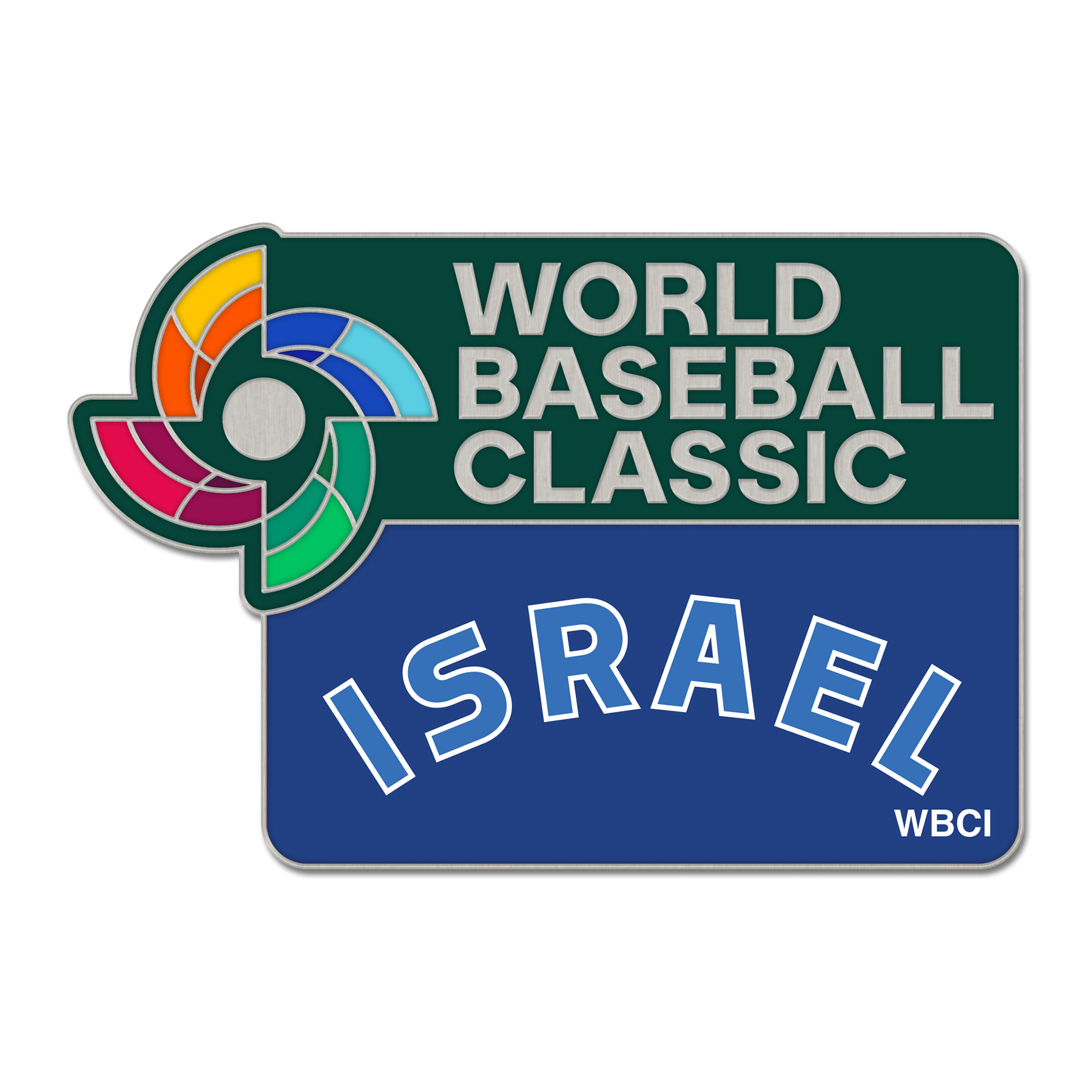 WinCraft Israel Baseball 2026 World Baseball Classic Sammler-Pin Image