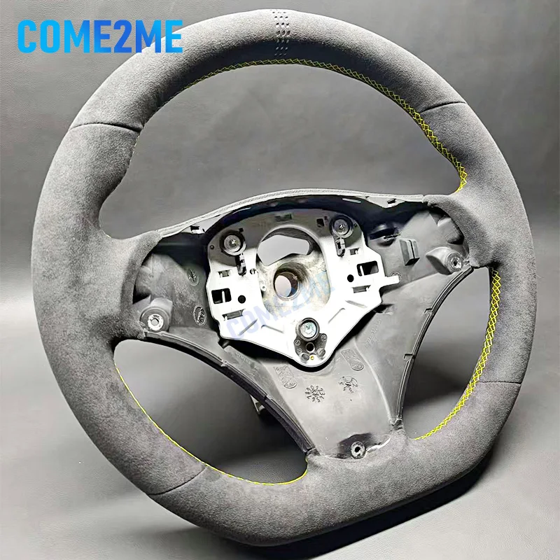 Convient pour BMW E90 E91 E92 E93 Série 3, volant de voiture, volant en fourrure, accessoires de mise à niveau du volant