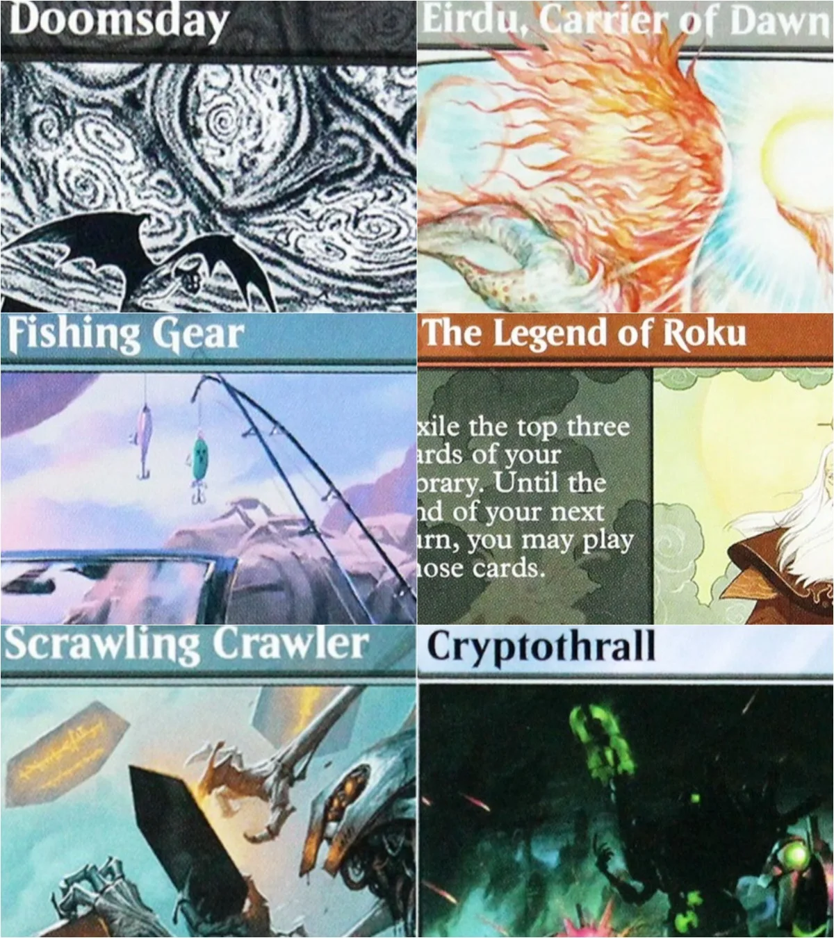 Holo 'Paradise Mantle/Redirect Lightning/The Legend of Roku' TCG Custom Proxy Cards Top Quality Board Game Trading Cards