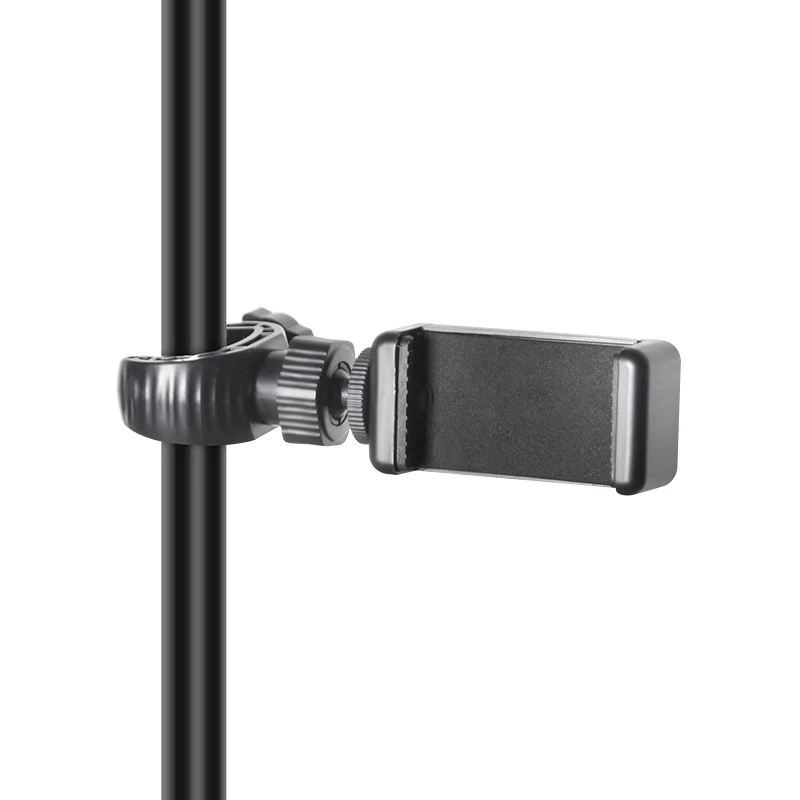 Phone Bracket Mobile Cell Support Clip For All Smartphones Phone Holder Mount Stand Microphone Stand Mount Tripod